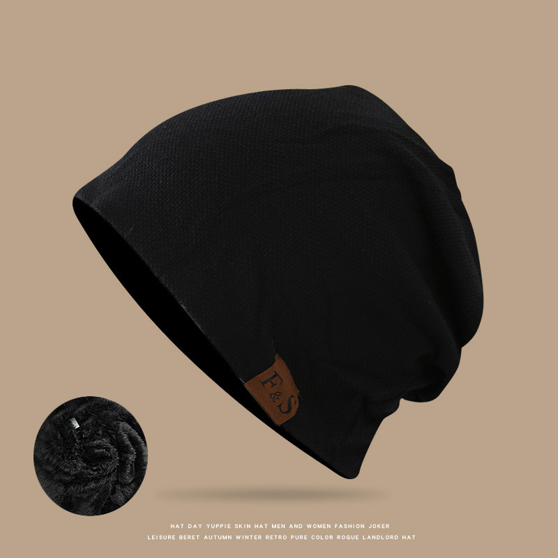 Sombreros de punto transfronterizos, sombreros de pila, sombreros casuales sueltos, sombreros de dormir de piel FS, sombreros de invierno, bolsos de mujer, sombreros de mes