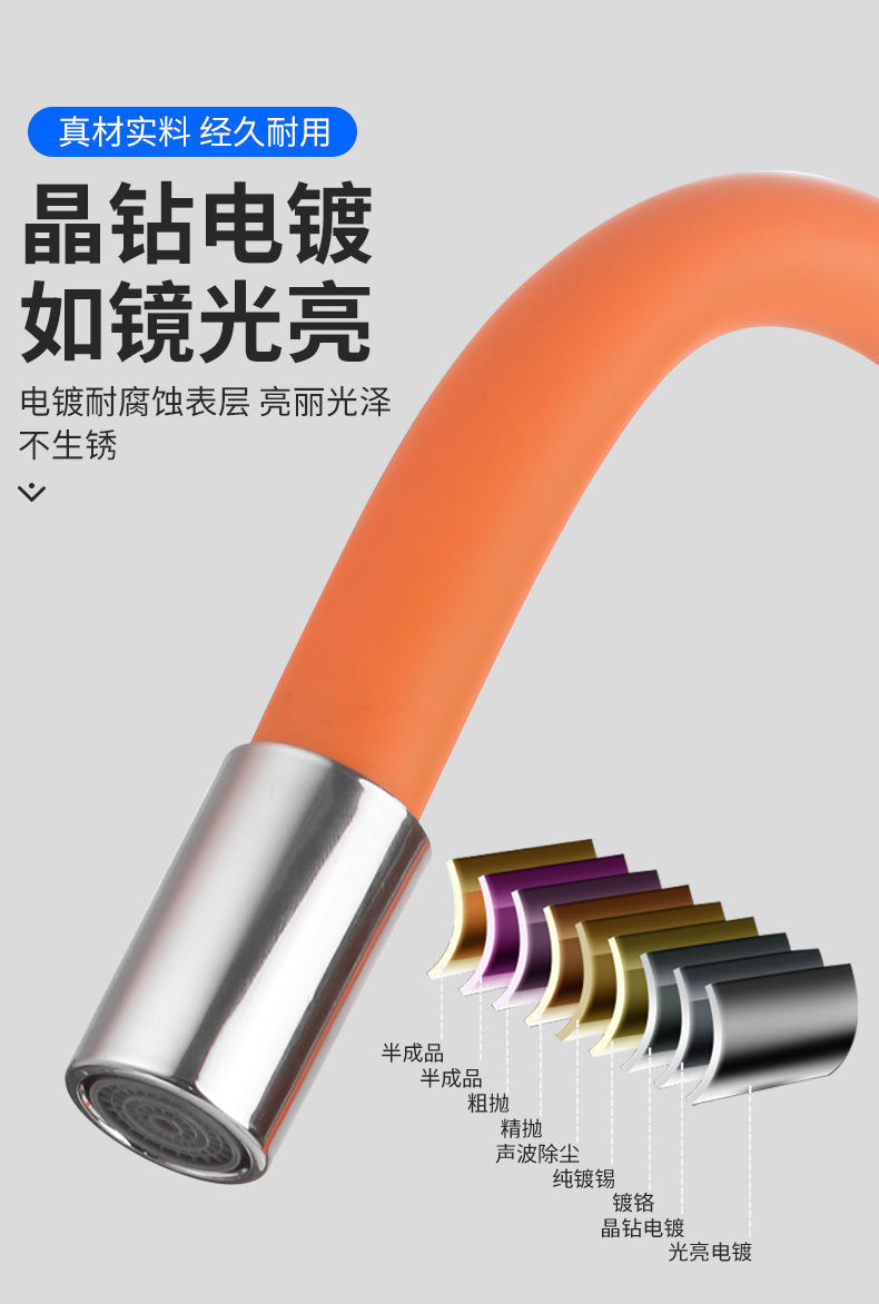 Universal faucet extender, universal type sink, splash-proof extended spout, washbasin extended water pipe undefined