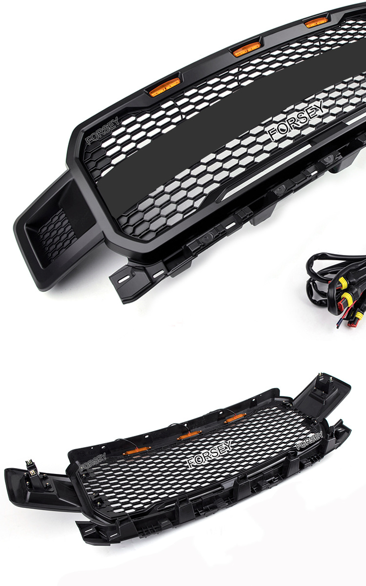 Suitable for 18-19 Ford F- 7.5kg front grille without lights on the sides