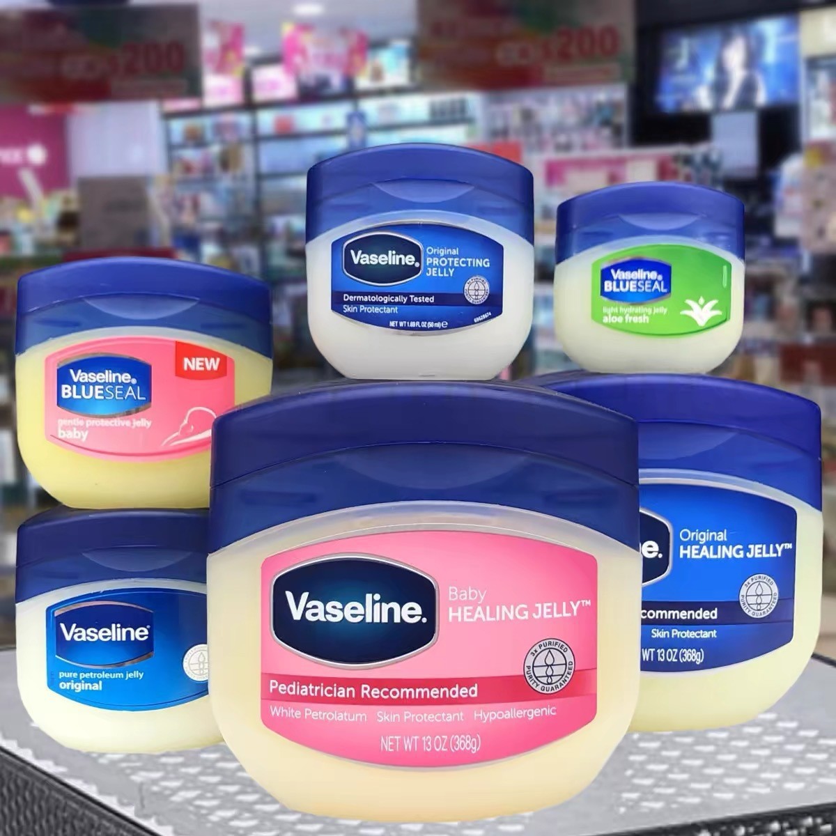 Versión indonesia de Vaseline genuina, crema para la piel, crema de manteca de cerdo para manos y pies, protección contra la congelación y la secedad.