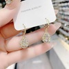 Advanced fashionable earrings, 2022, internet celebrity, light luxury style, high-quality style, city style