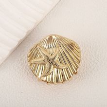 跨境欧美金属发夹简约后脑勺盘发鲨鱼夹欧美时尚马尾夹头配饰