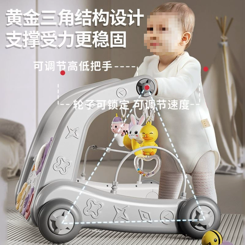 [钢琴3儿宝宝娃哄0岁一6个脚踏1满月婴儿玩具健身架月]