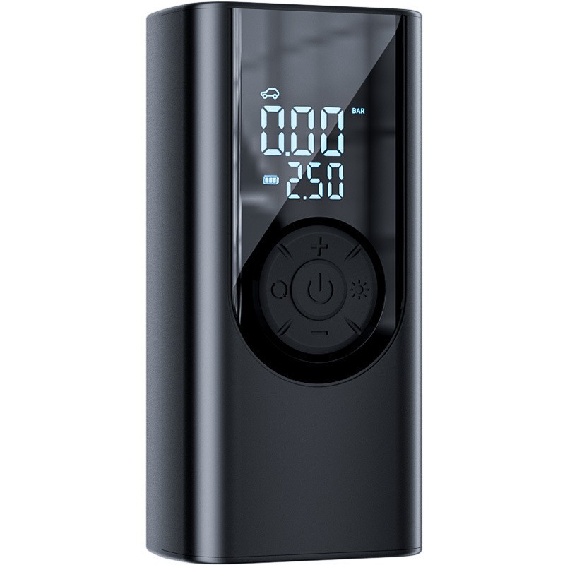 2025 車のエアポンプワイヤレスデジタルディスプレイデュアルスクリーンエアポンプタイヤポンプ電動ポンプカー用品