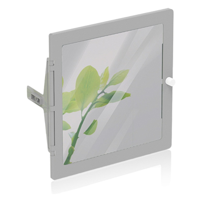 Gabinete de almacenamiento de baño panel de puerta impermeable transparente panel de la puerta del Gabinete de pared del baño panel de la puerta del espejo de plástico del gabinete