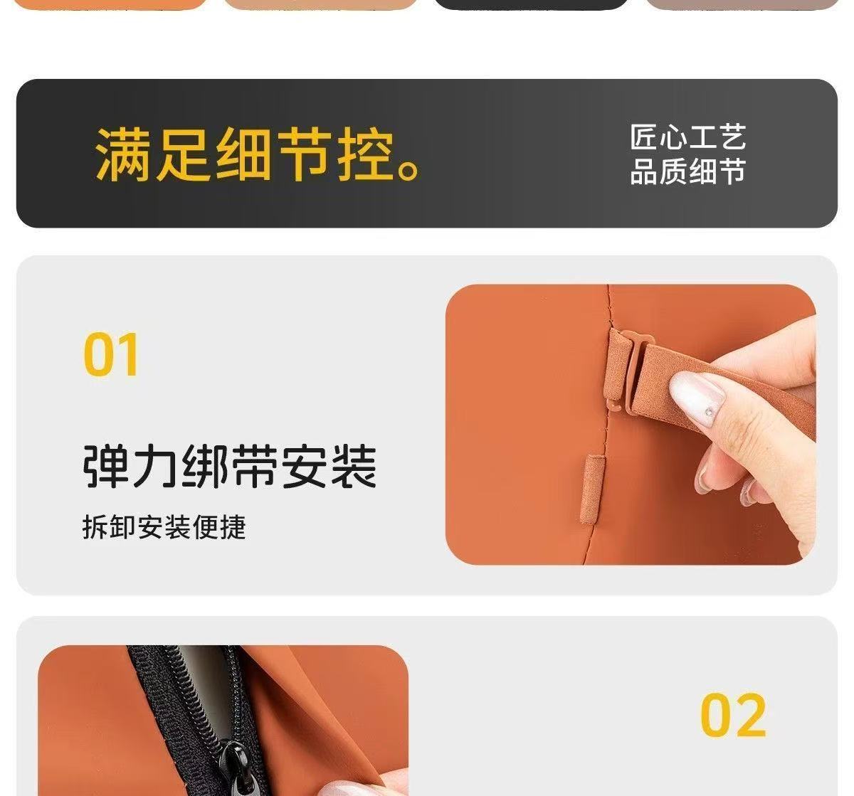 Suitable for Xiaomi, Li Auto, Tesla, AITO, BYD car headrest cushions, high-end car neck pillows and cushions