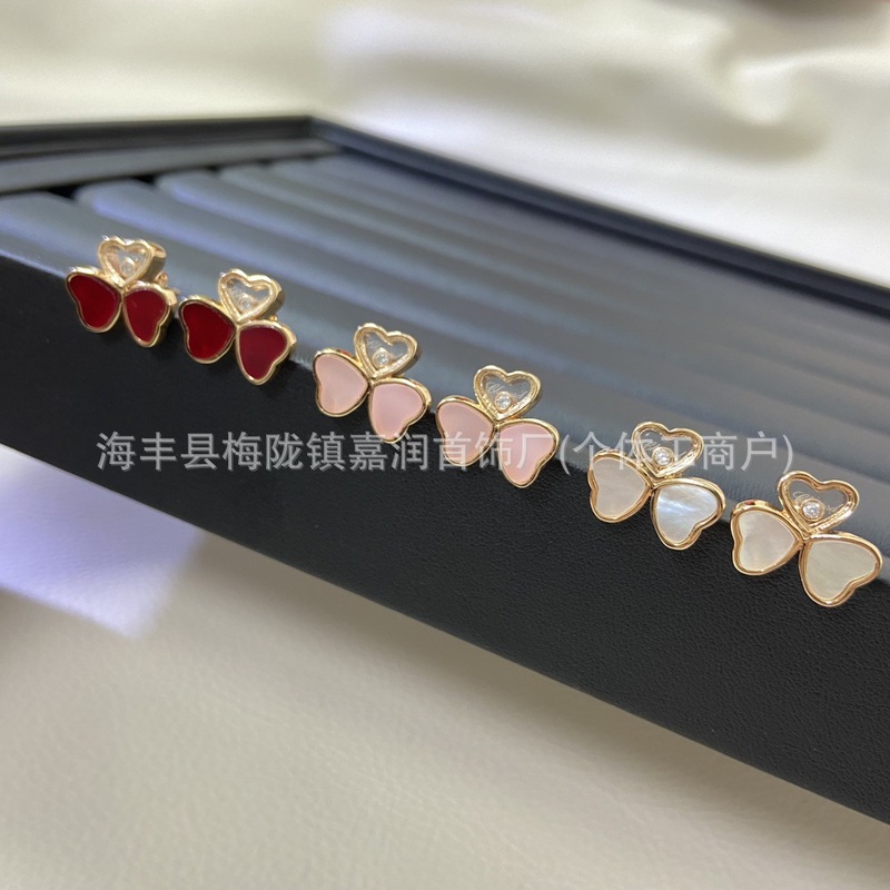 肖家红玛瑙爱心贝母肖邦项链高版孔雀绿简约手链系列套装跨境饰品|undefined