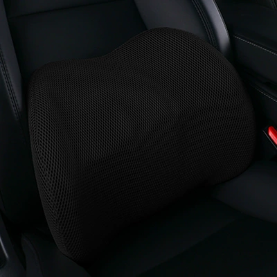 Cushion Car Lumbar Support In-Car Massage Lumbar Pillow for Long Sitting Office Lumbar Pillow Driving Seat Lumbar Support (Waist support) - mesh-wave-lumbar-support-black-415-29-125-wave-waist-support