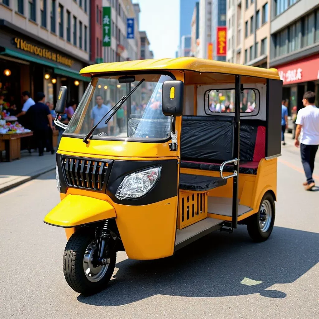 跨境tvs bajaj款载客车  燃油嘟嘟车tuktuk 三轮摩托车突突车蹦蹦