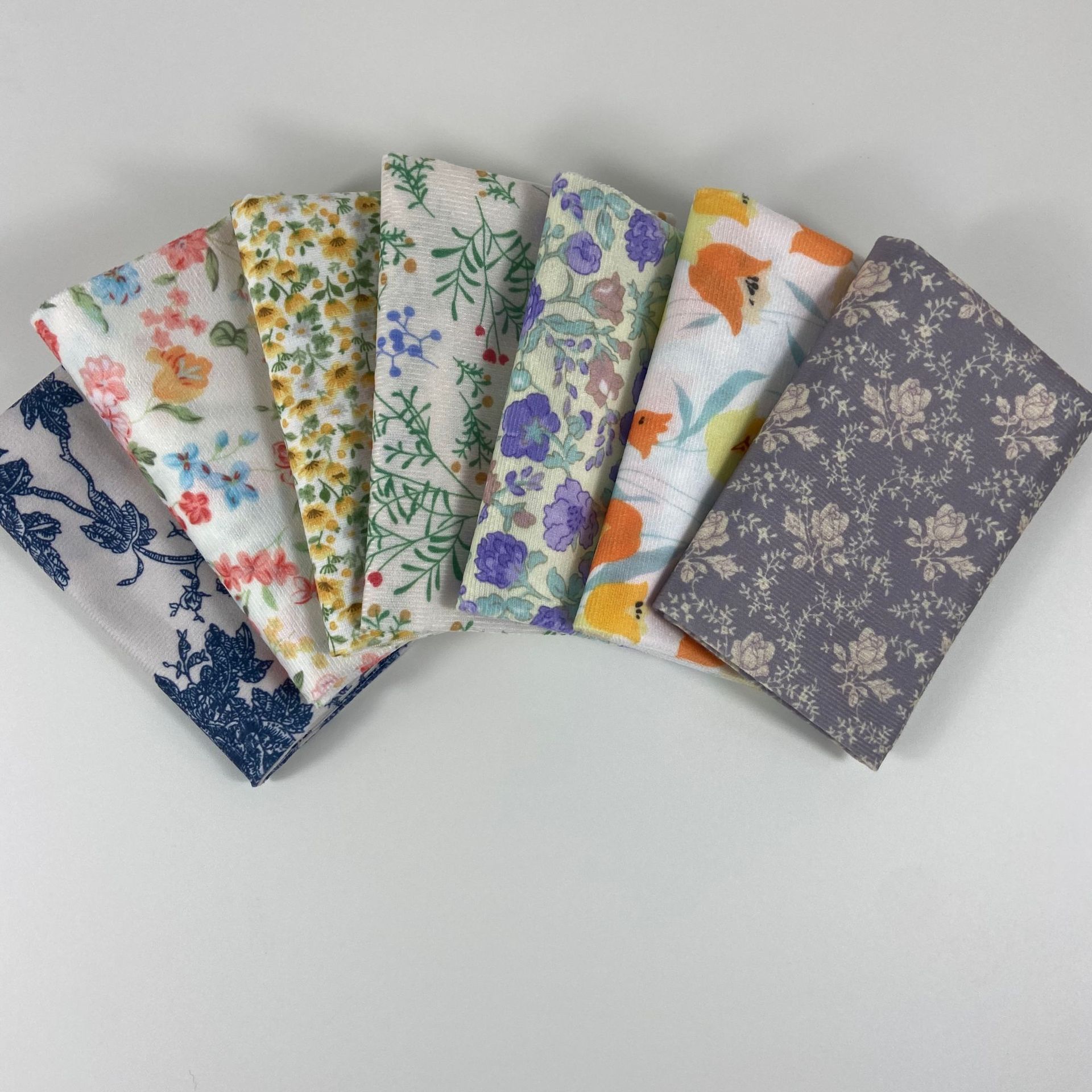 Fábrica al por mayor en stock nueva Corea del Sur ins pequeña silla floral mantel impreso TELA ESCOCESA decoración hogar paño