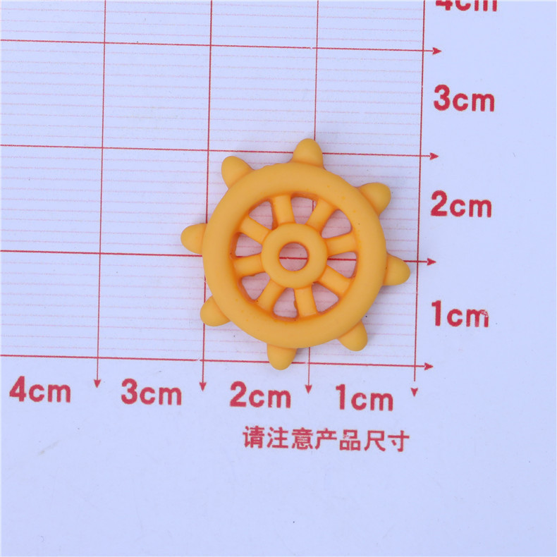 Directo de fábrica nueva serie océano dibujos animados pegamento crema epoxi DIY hecho a mano creativo pequeña joyería accesorios al por mayor