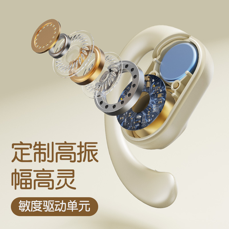 X93 nuevo OWS auriculares Bluetooth tipo auriculares pantalla de visualización digital gran batería larga duración auriculares deportivos al por mayor