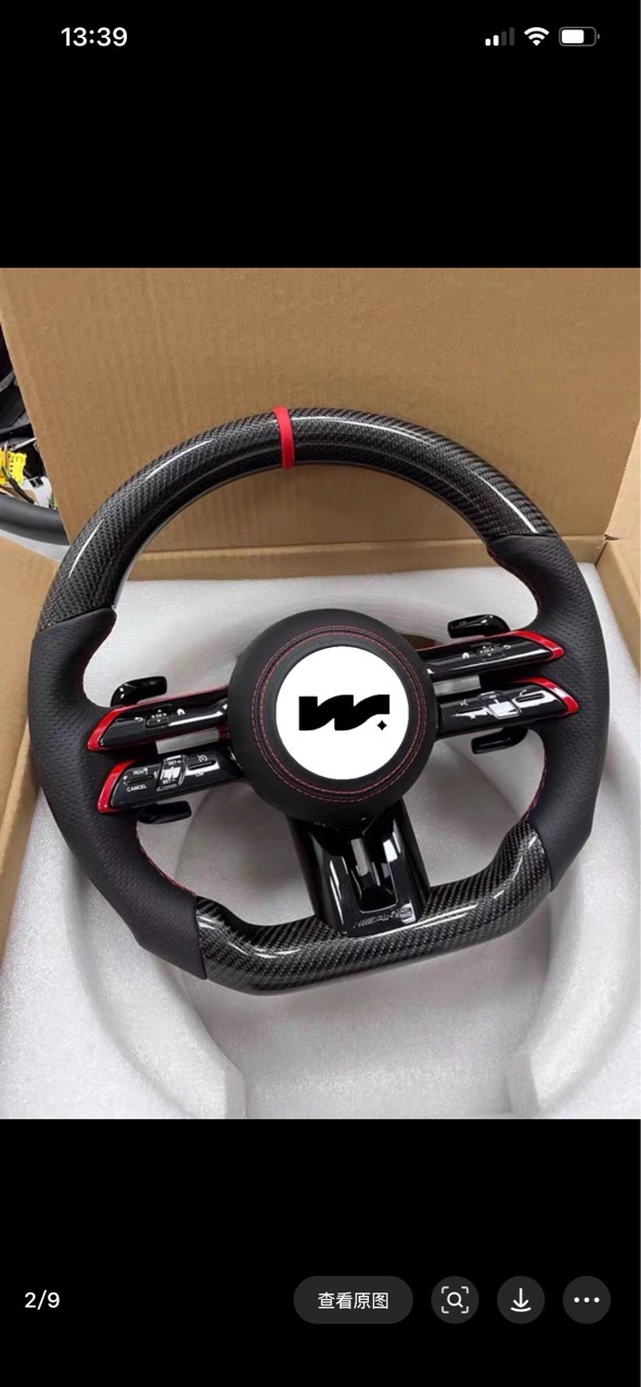 Suitable for Mercedes-Benz A-Class B-Class C-Class E-Class S-Class Claclcclkcls Modified Dragonfly Model 21 Amg Steering Wheel