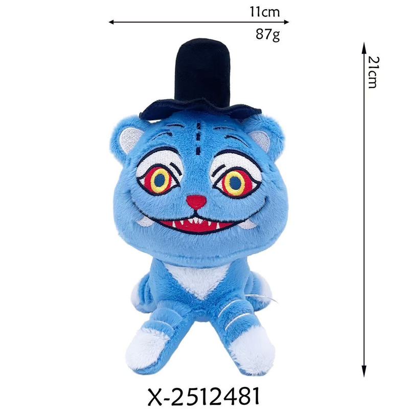 跨境新品kpop demon hunters tiger猎魔女团游戏老虎毛绒玩偶公仔|undefined