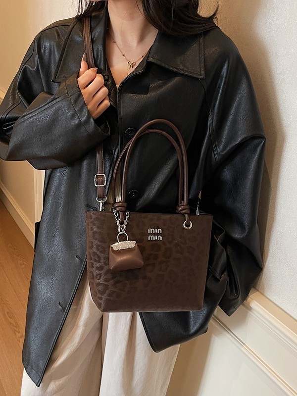 Transfronterizo coreano yozi versátil bolsa de cesta de verduras 2025 otoño y invierno nuevo tipo de bolso de hombro móvil bolso de cubo de niña