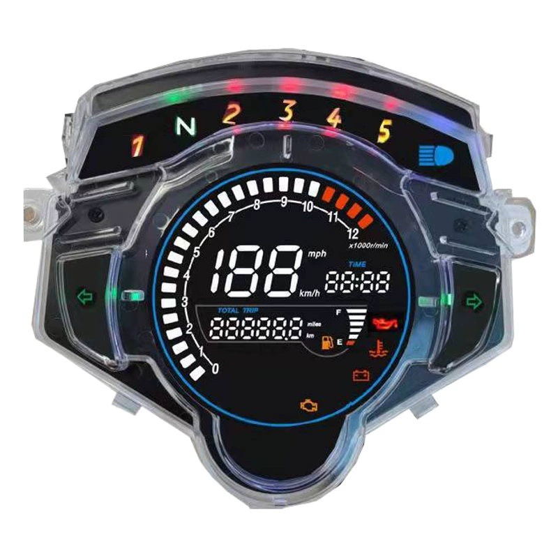 Цифровой приборный щиток для мотоциклов LC135 V1 V5, AT110 Euro, X125 Swish, Mono ZX110/125