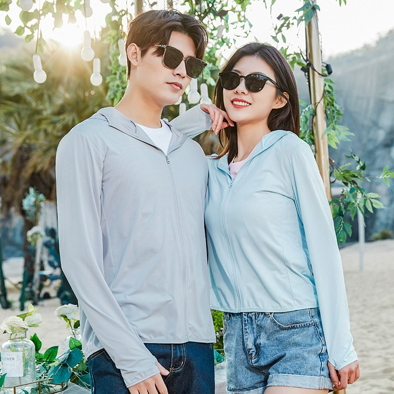 2025 новый летний солнцезащитный крем upf50 солнцезащитный крем женский летний анти-УФ дышащий тонкий солнцезащитный костюм на открытом воздухе мужской солнцезащитный крем куртка