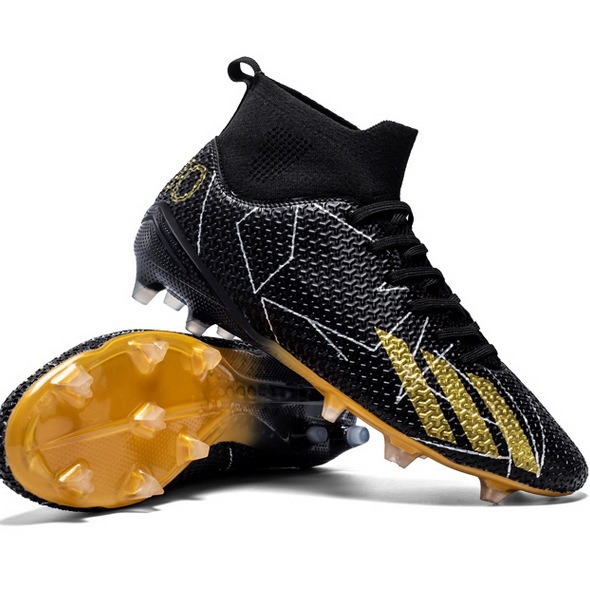 Transfronterizo zapatos de fútbol de uñas rotas de largo alto-Top Plus tamaño cómodo transpirable césped artificial suave absorción de choque moda hombres y mujeres de entrenamiento