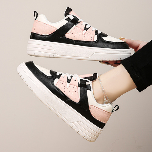 Women's Summer Spring New Casual Comfy Flat Sneakers with Thick Insoles and Height Increase Platform