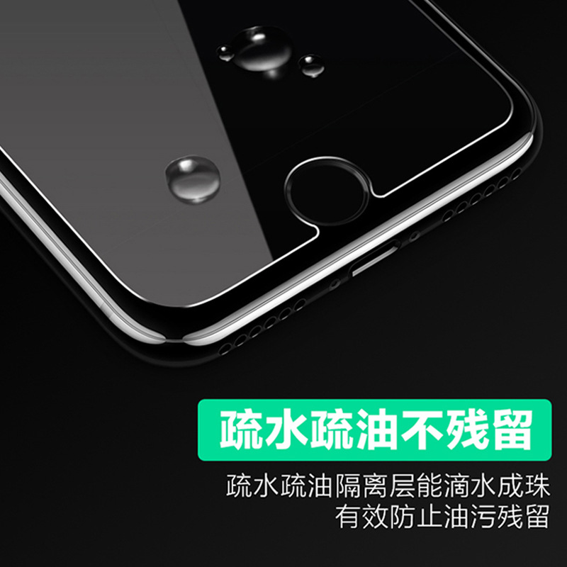 Película templada para iPhone 17e, 13, 15, 16 Pro, transparente, de alta definición, media pantalla, arco grande, sin borde negro