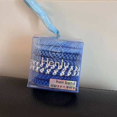Boxed High-Elasticity Durable Hair: Saç üçün rezinlər - boxed-colored-rubber-bands-sapphire-blue