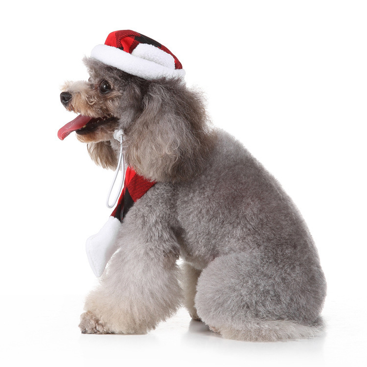 Stylish Pet Scarf For Dogs And Cats Adjustable Neck Warmer_voghion.com
