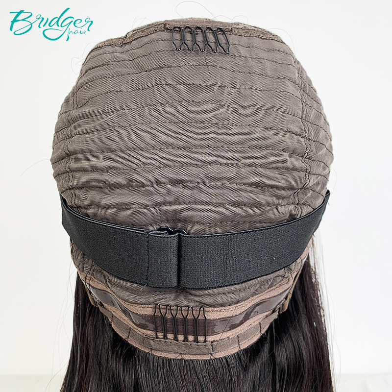 Gelockte Echthaar Lace Front Perücke Ohne Kleber Für Damen_voghion.com