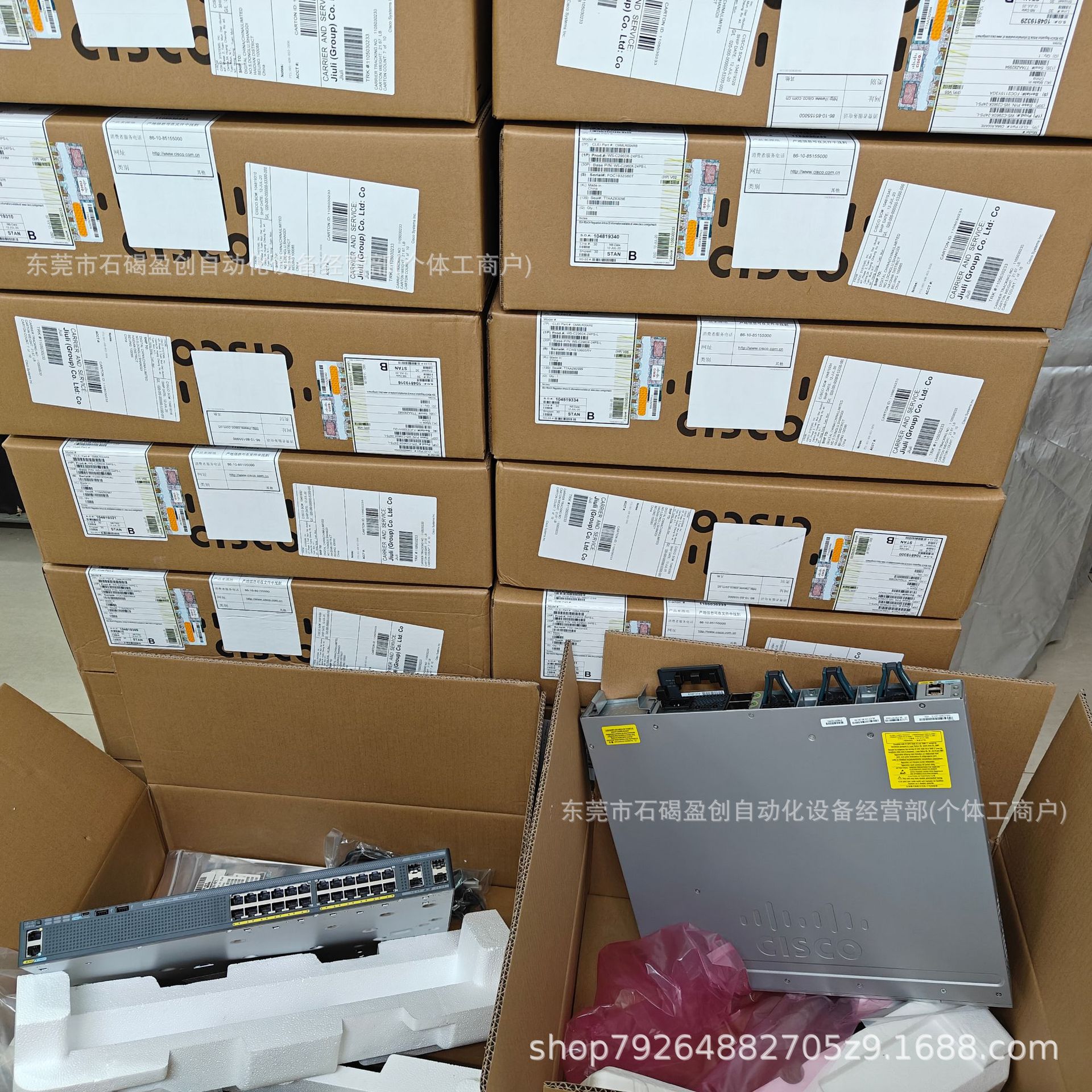 WS-C2960X-24TS-LL  思科CISCO交换机24口质保一年议价