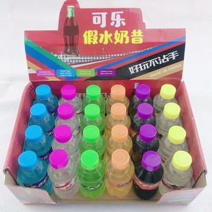 Slime Fake Water Small Bottle Decompression Toy Cola Foaming Glue Kidsren's Snot Mud Safe, Non-Toxic and Good-Looking