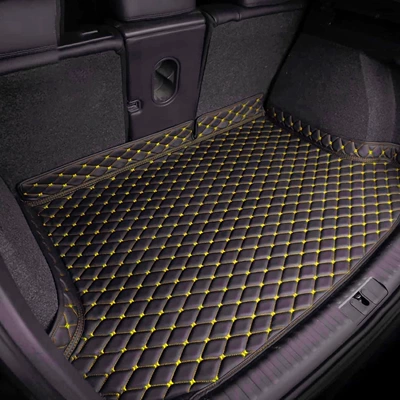 Special Car Trunk Mat, Trunk Mat - black-gold-the-size-of-the-cross-border-small-package-is-about-403815-and-the-weight-is-about-1-kilogram
