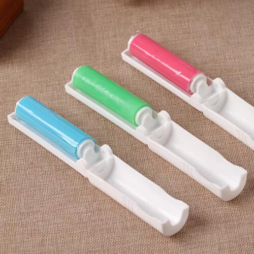 Creative portable folding lint remover for woolen coats and cashmere lint removal brush roller washable household clothing lint remover