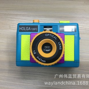 135 fool film camera retro 35mm film Machine non-disposable multi-time self-contained flash 135FC