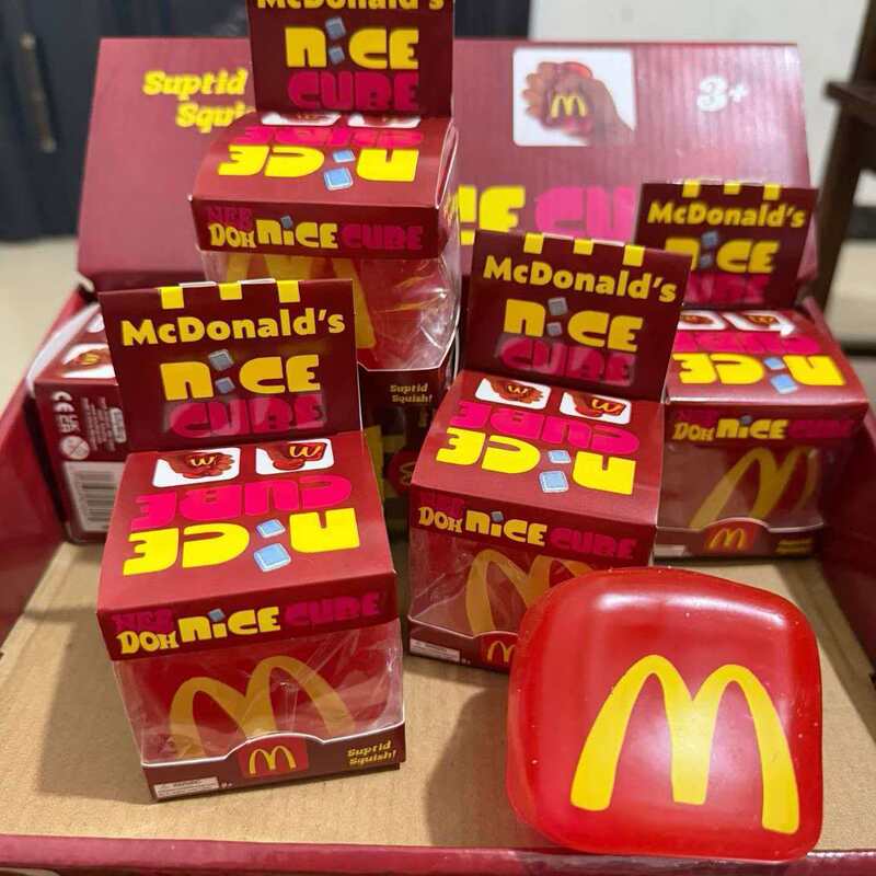 New Mcdonald's Needoh Nice Cube Schylling Stress-Relief Toy Maltose Cube New Mcdonald's Needoh Nice Cube Schylling Stress-Relief Toy Maltose Cube