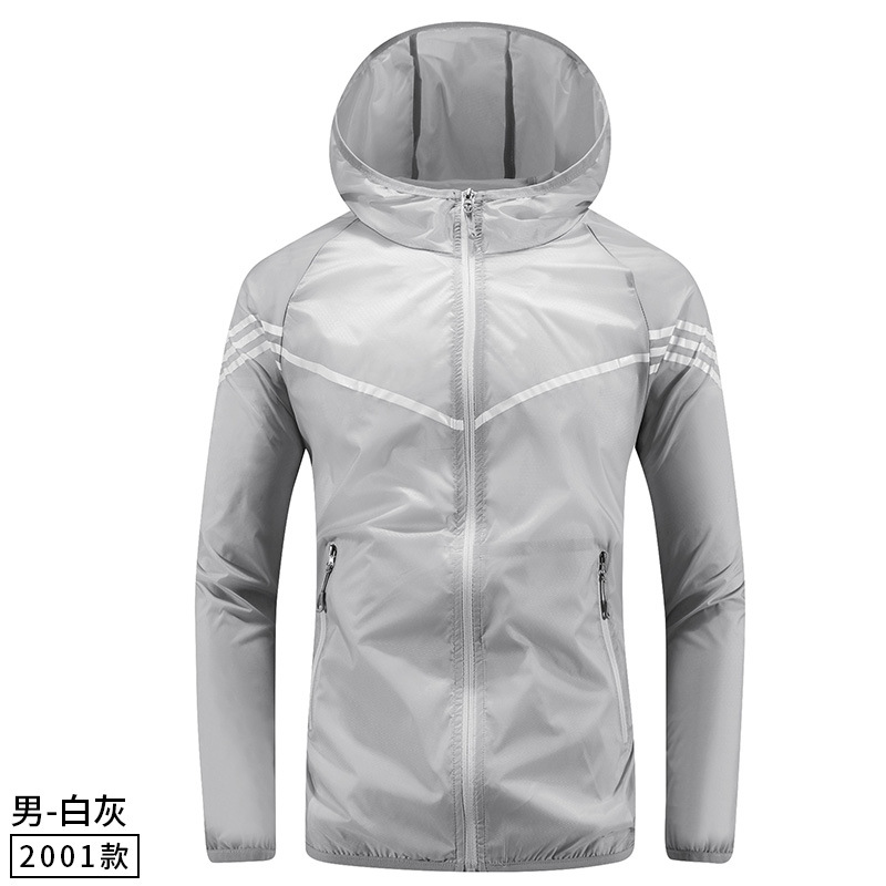 White gray man