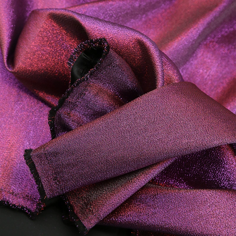 Мерцающая ткань, дизайн кукла, DIY, градиент, детская одежда