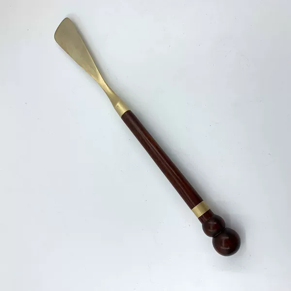 Rosewood 35cm copper tip shoehorn