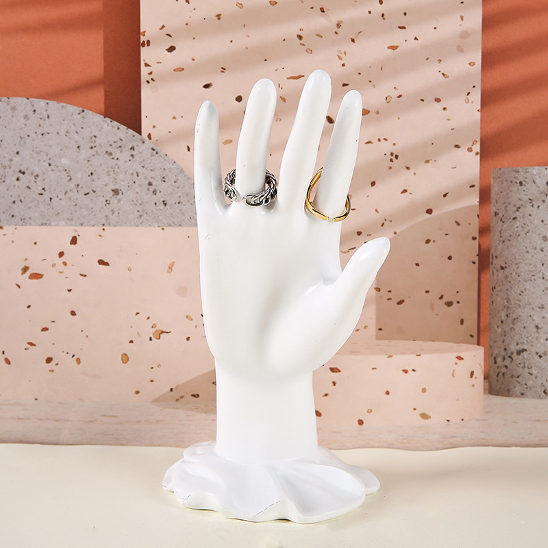 1 Piece Quantity Resin Material Wholesale Jewelry Nordic Style Hand Resin Jewelry Rack