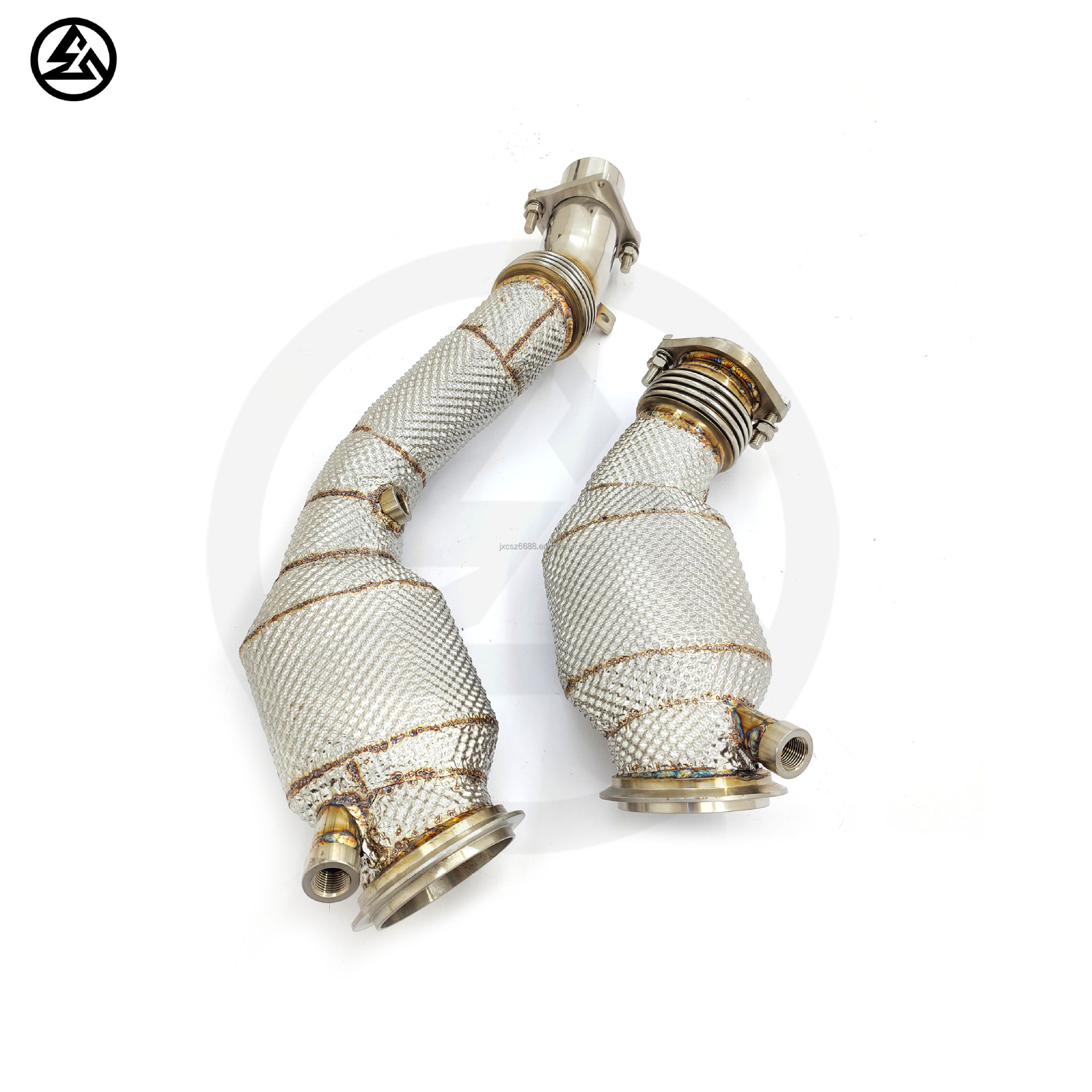 Suitable for BMW S55 M2C M2 F87 3.0T M3 F80 M4 F82 stainless steel exhaust downpipe