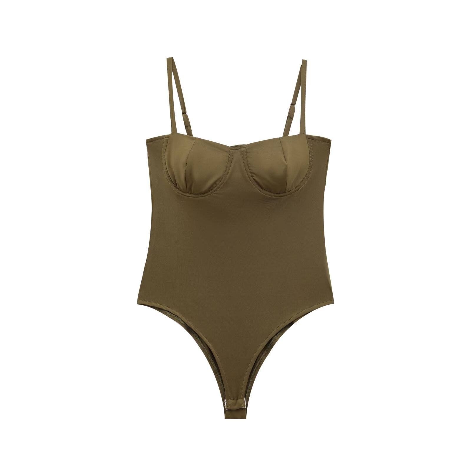 ZA comercio exterior al por mayor estilo europeo y americano francés moda de mujer temperamento casual seda seda textura ropa interior tipo camiseta