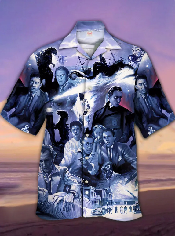 Camisa de cuello cubano impresa en 3D, tienda de fabricantes de hombres, estación independiente de verano de moda, patrón de venta caliente, ropa de hombre de playa hawaiana