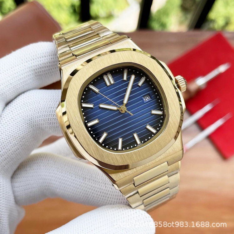 国境を越えたオウム5711腕時計鋼王手雷男性全自動機械腕時計ビジネスファッション夜光卸売り