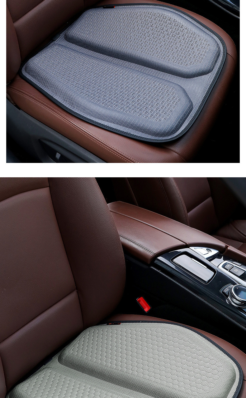 Summer Gel Honeycomb Car Seat Cushion Egg Seat Cushion Office Ice Cushion Soft Cushion Silicone Breathable Cushion Ice Silk Cooling Cushion
