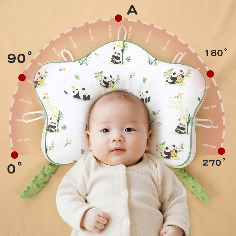 Xiaomi スタイリング枕 赤ちゃん 0 ～ 12 ヶ月 巾着 5 点式ベビー矯正頭の形 新生児 Xiaomi 枕|undefined