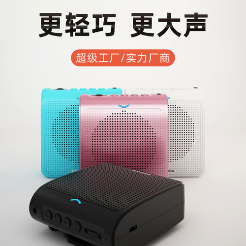 Roltong K100 Mini Bee Portable Lectern Microphone with Belt Hook for Tour Guides and Teachers