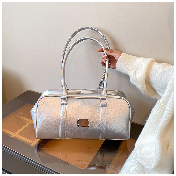 Borsa dal design di nicchia francese per la nuova borsa tote portatile ad alta capacità 2023 da donna, borsa a tracolla per il fitness da pendolarismo_voghion.com