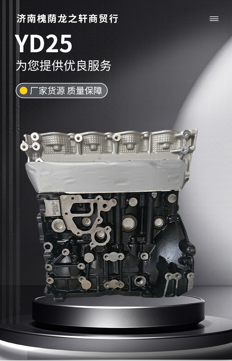 Engine Assembly Is Suitable for Nissan D22 Diesel 2.5t Yd25 Series New Engine