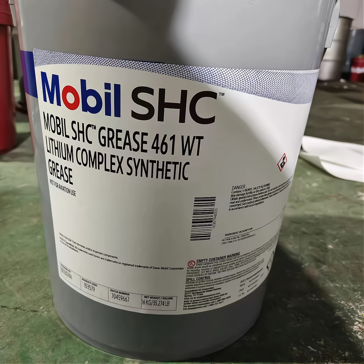 美孚SHC GREASE 460WT 461WT 681WT 102WT轴承电机专用复合润滑脂