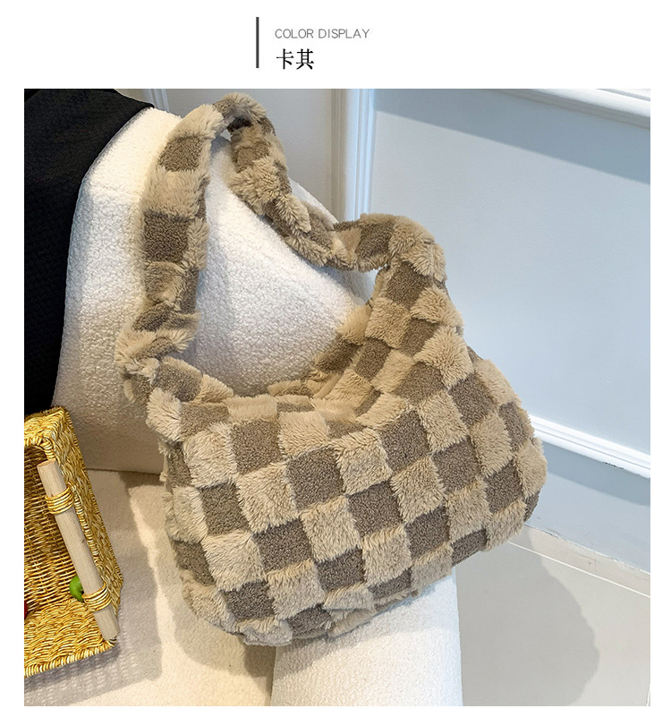Autumn and winter bags 2023 new bags women ins single shoulder underarm bag casual fashion casual solid color handbag_voghion.com