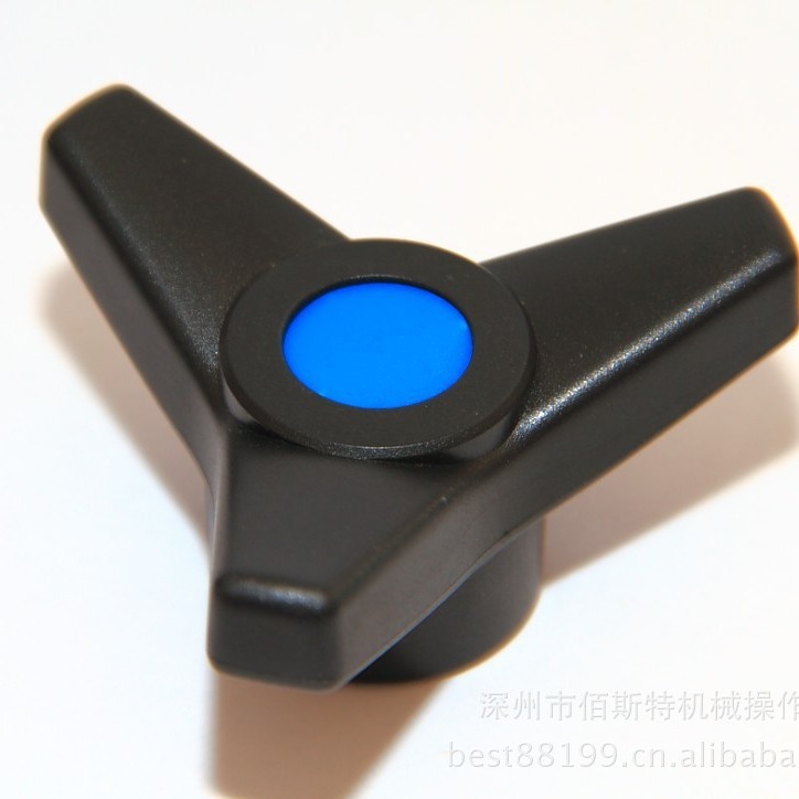 厂家供应 塑料胶木三角箭通孔把手 电木把手量大优惠