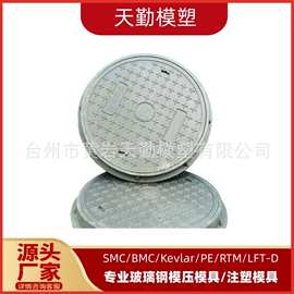 天勤模塑专业生产玻璃钢模压模具 bmc井盖模具 复合材料bmc模具厂